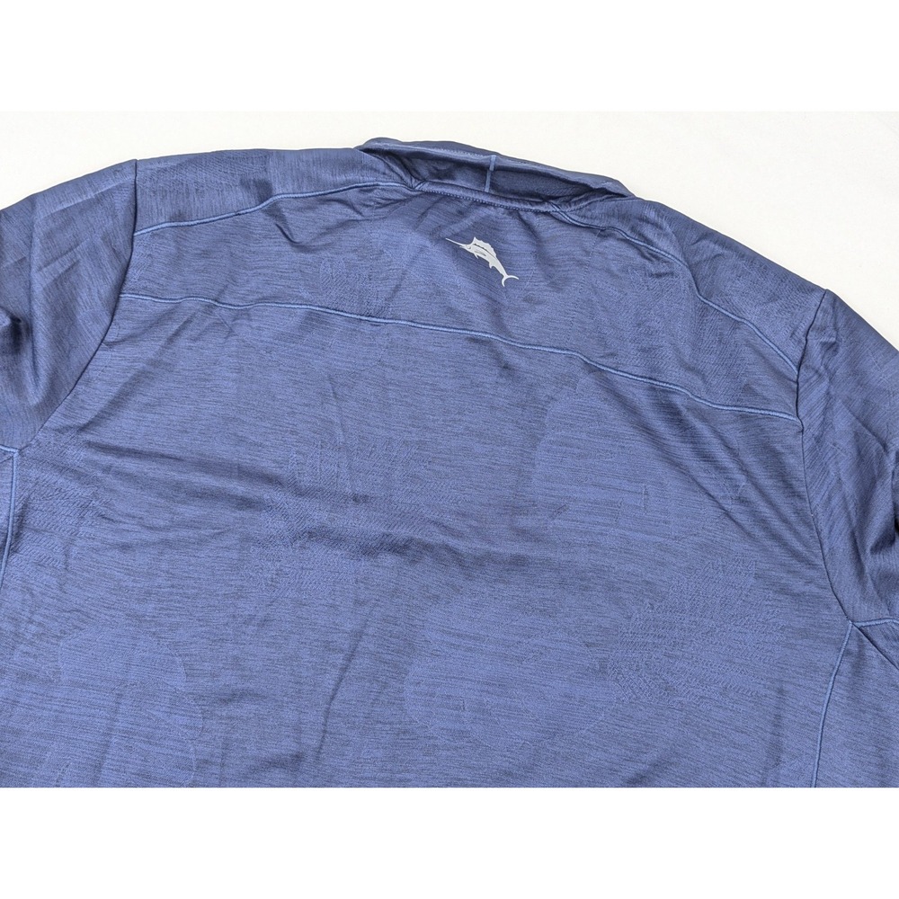 Tommy Bahama Island Zone‎ 1/4 Zip Mens Medium Tampa Bay Lightning Hockey Floral - Picture 9 of 9